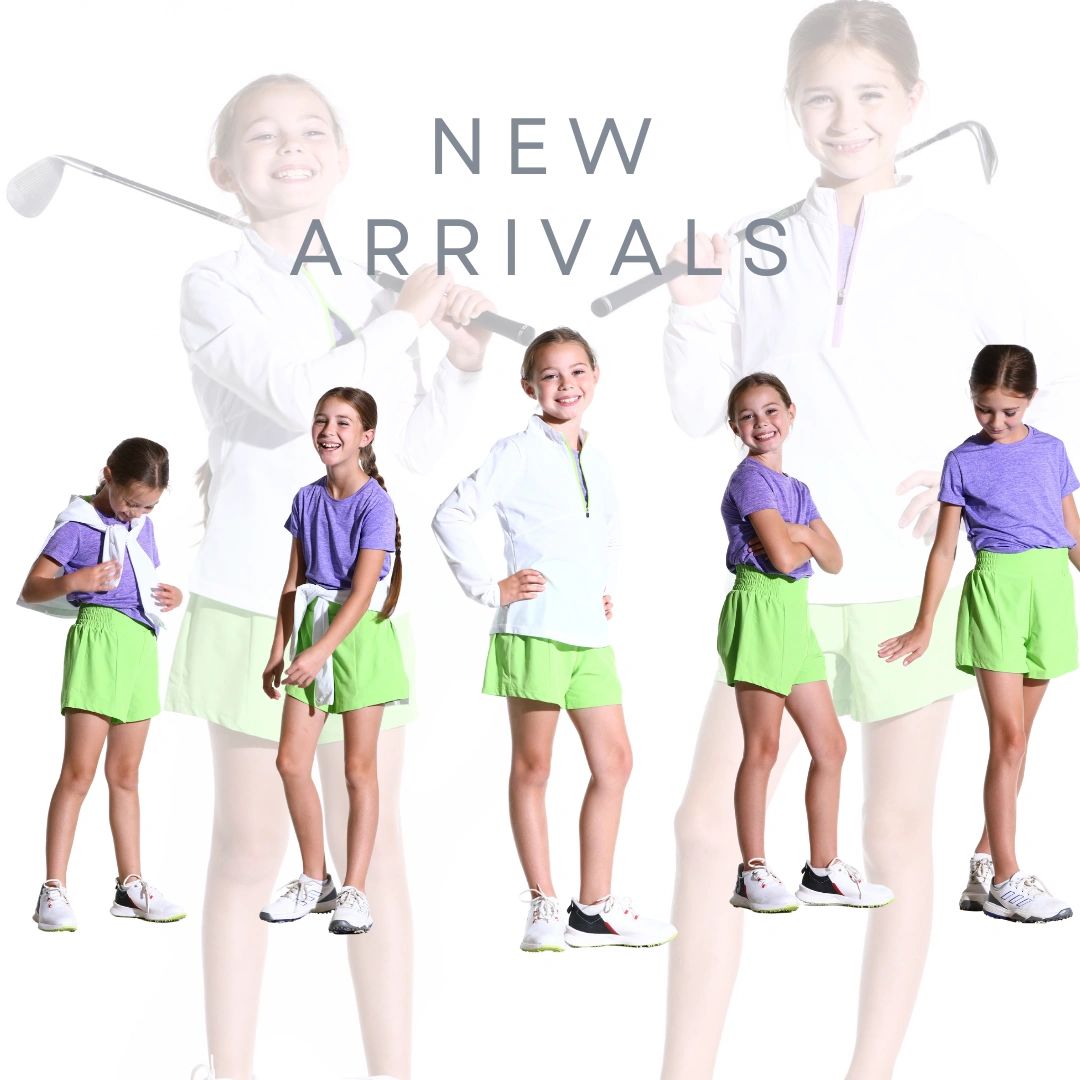 Youth girls hot sale golf apparel